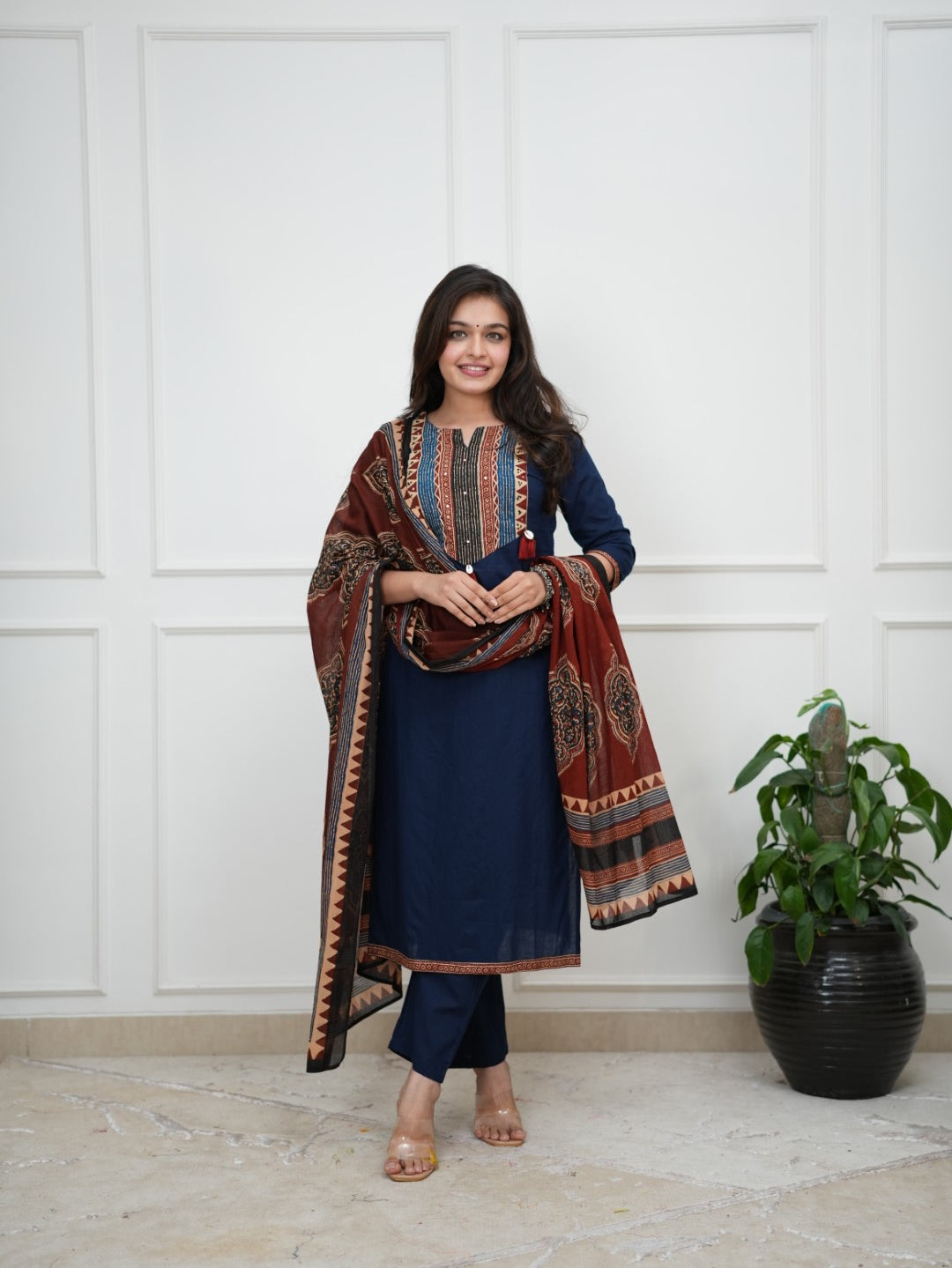 Dupatta Pant Set