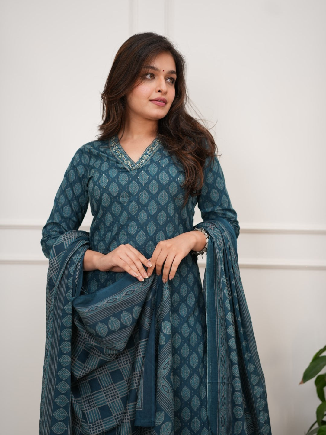 Dupatta Pant Set