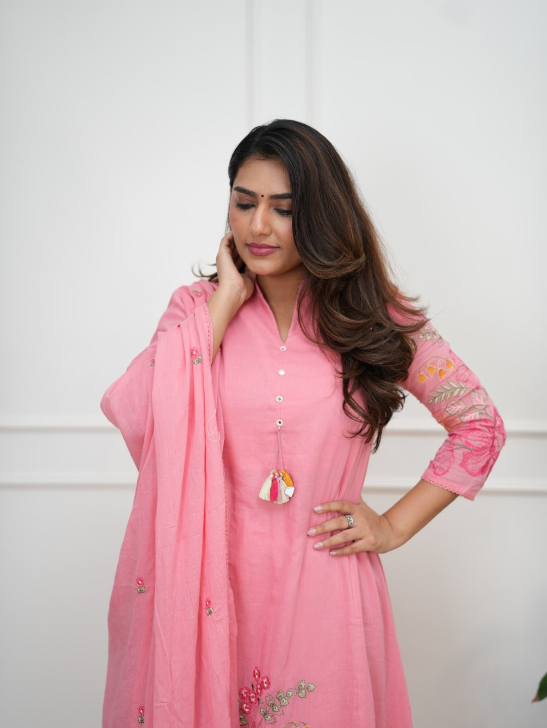 Dupatta Pant Set