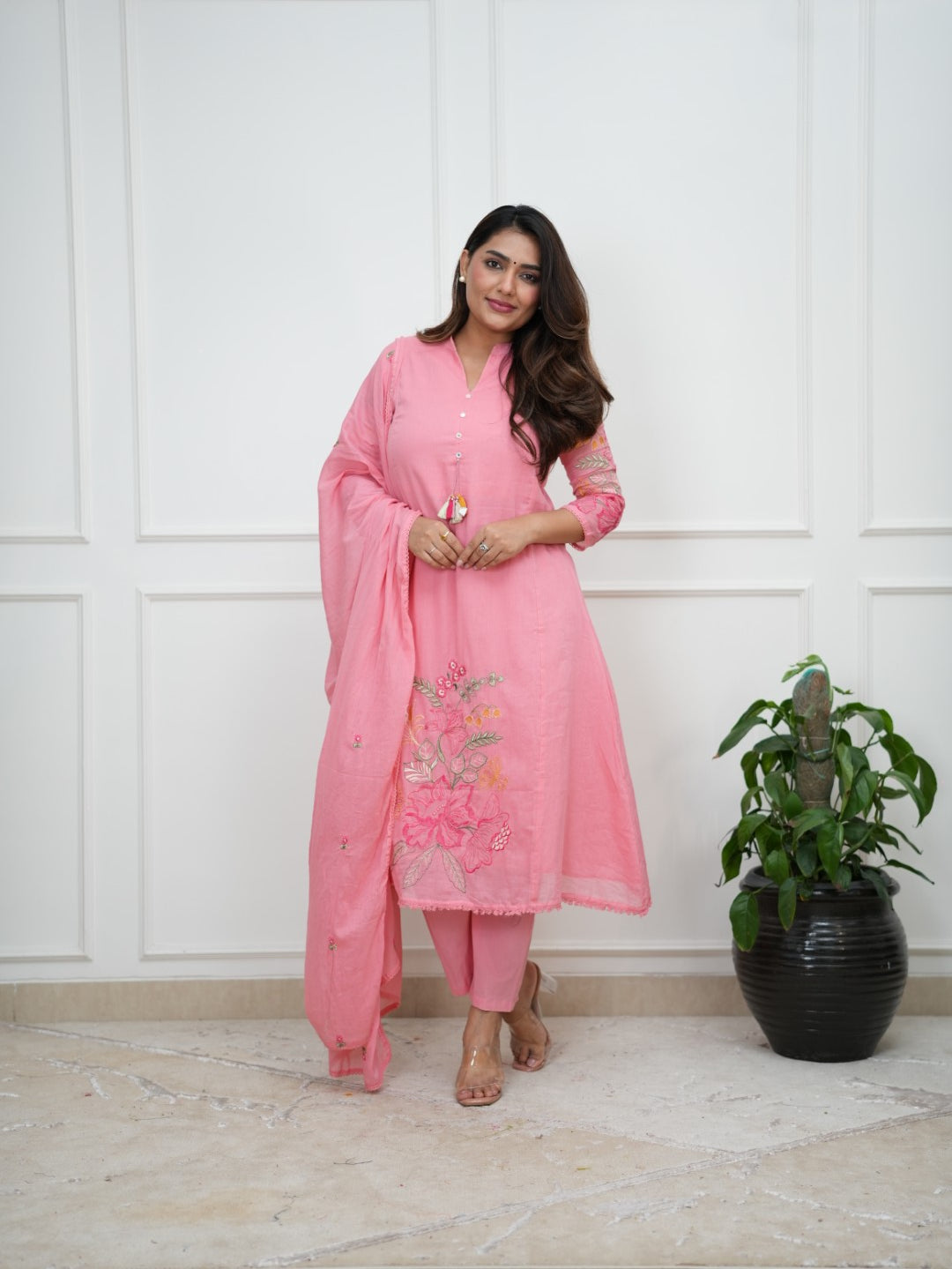 Dupatta Pant Set