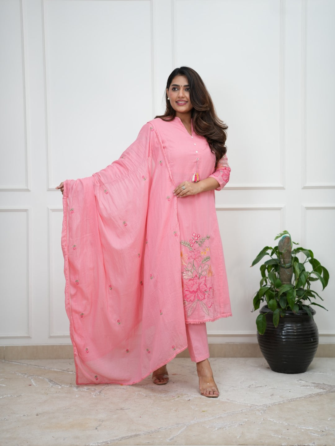 Dupatta Pant Set