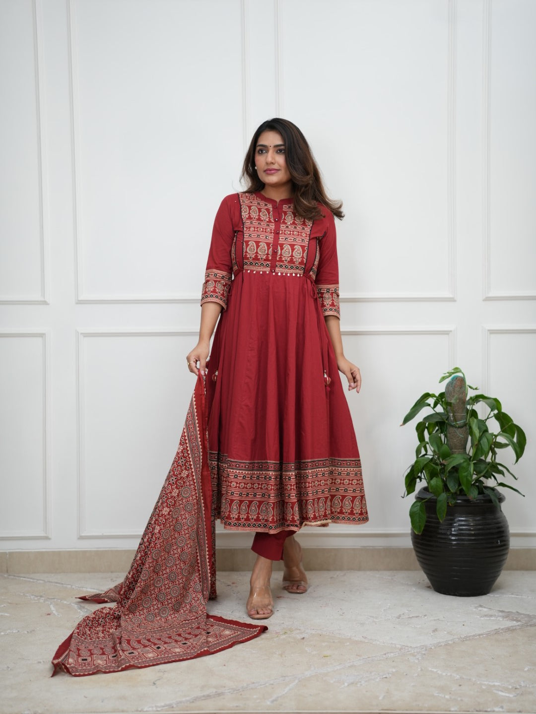 Dupatta Pant Set