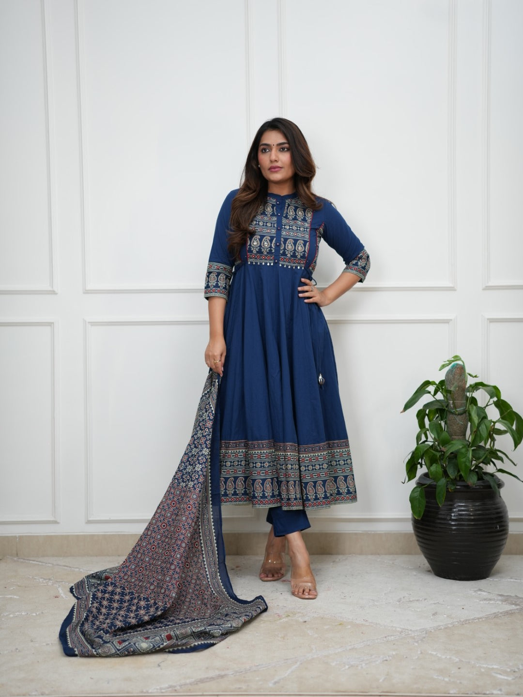 Dupatta Pant Set