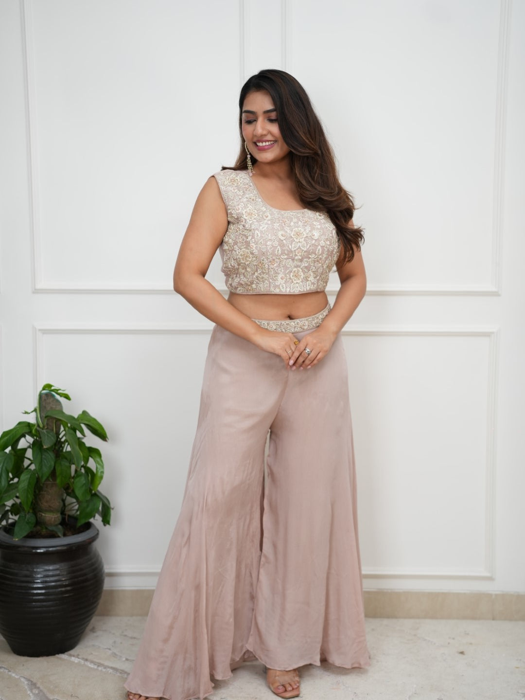 Dupatta plazo Set