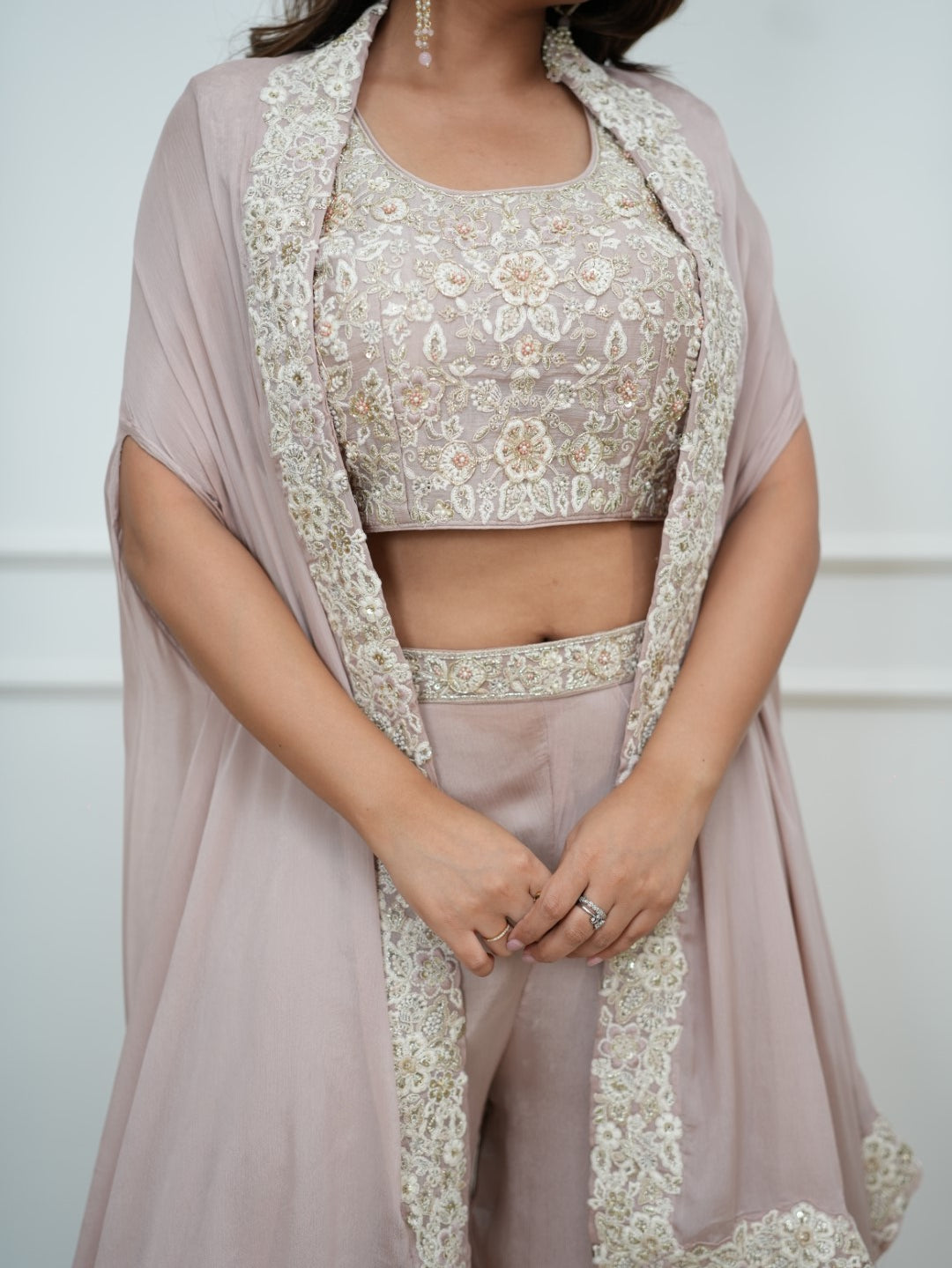 Dupatta plazo Set
