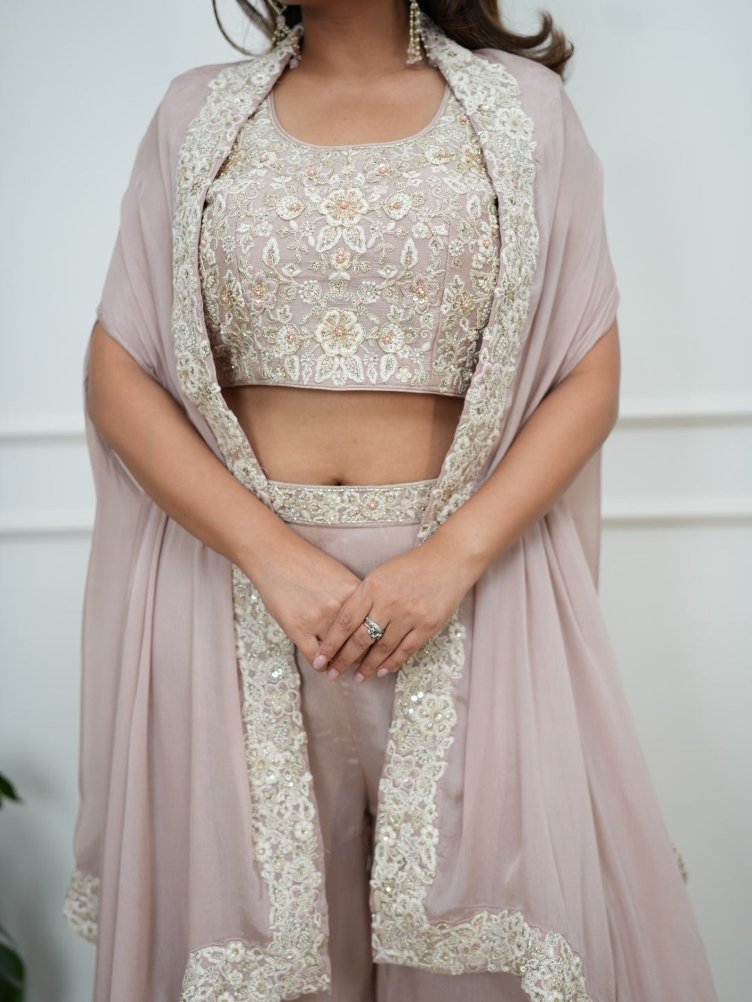 Dupatta plazo Set