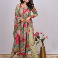 Dupatta Pant Set