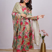 Dupatta Pant Set