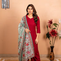 Dupatta Pant Set