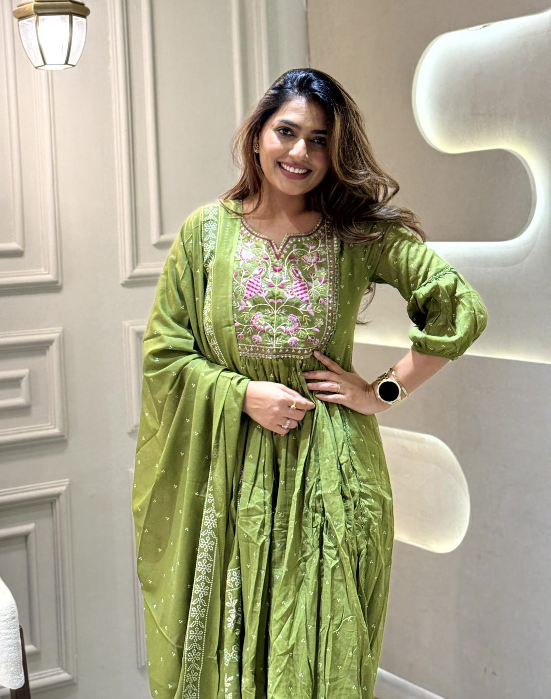 Dupatta Pant Set