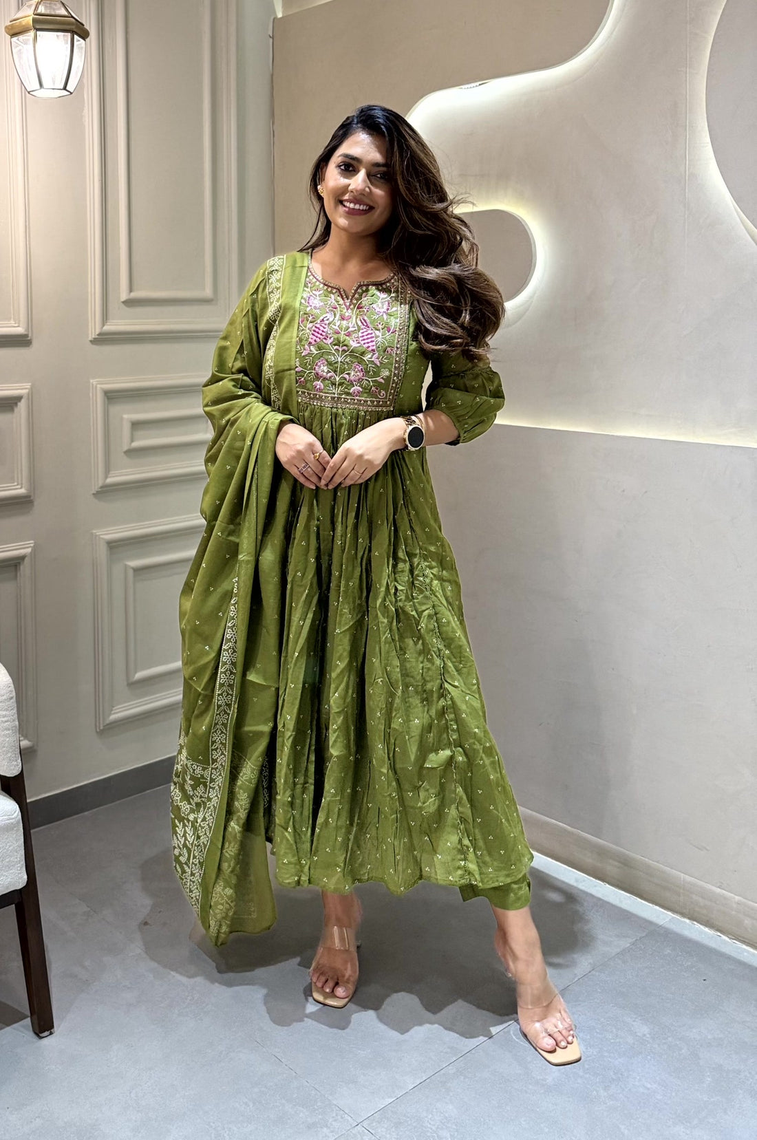 Dupatta Pant Set