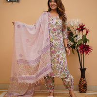 Dupatta Pant Set