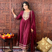 Anarkali Duppata Suit