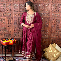 Anarkali Duppata Suit