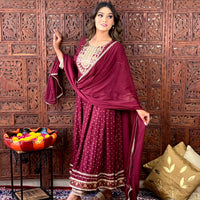 Anarkali Duppata Suit