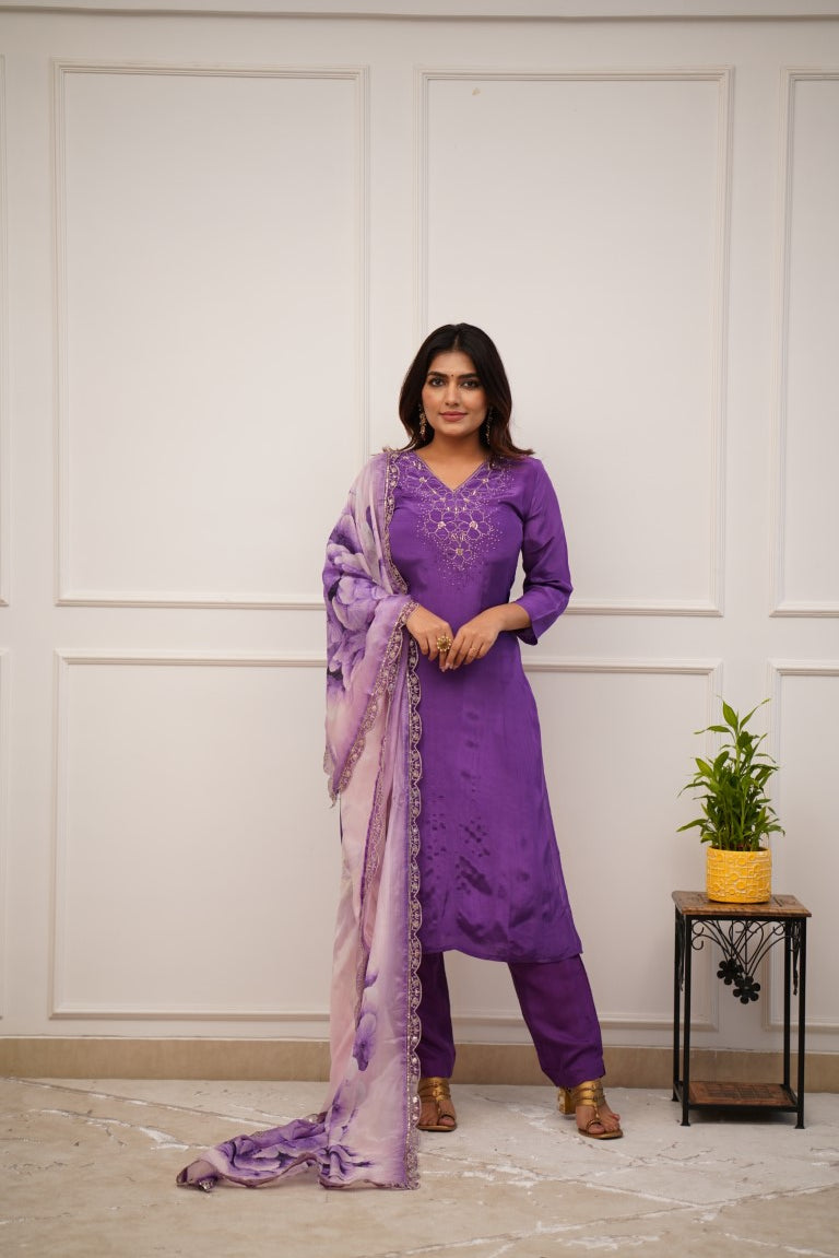 Duppata Pant Set