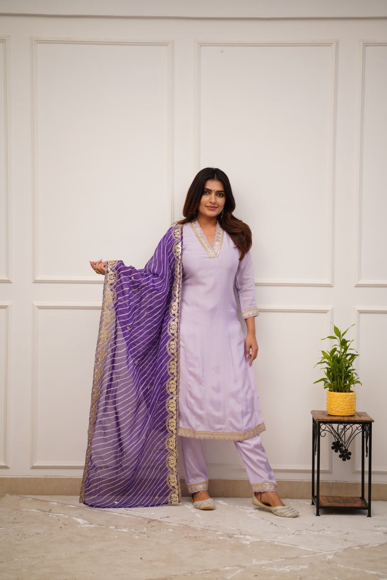 Duppata Pant Set