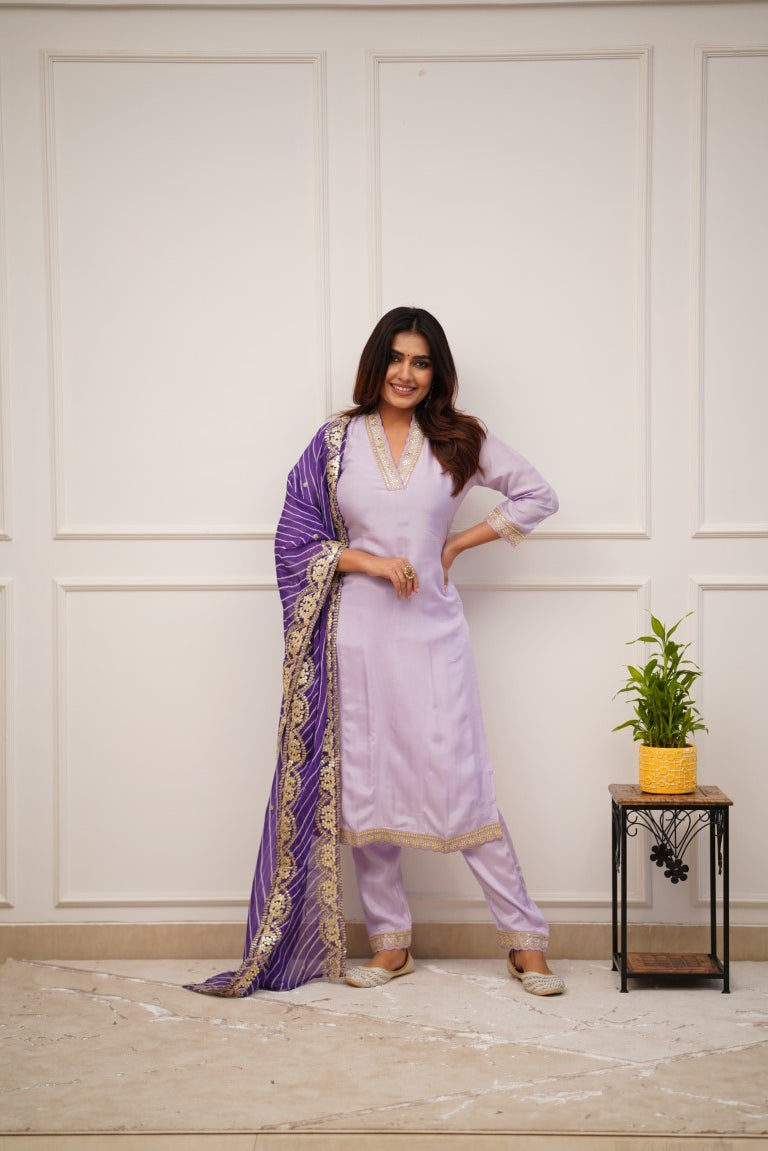 Duppata Pant Set