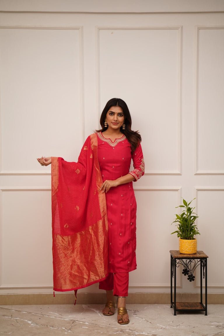 Duppata Pant Set