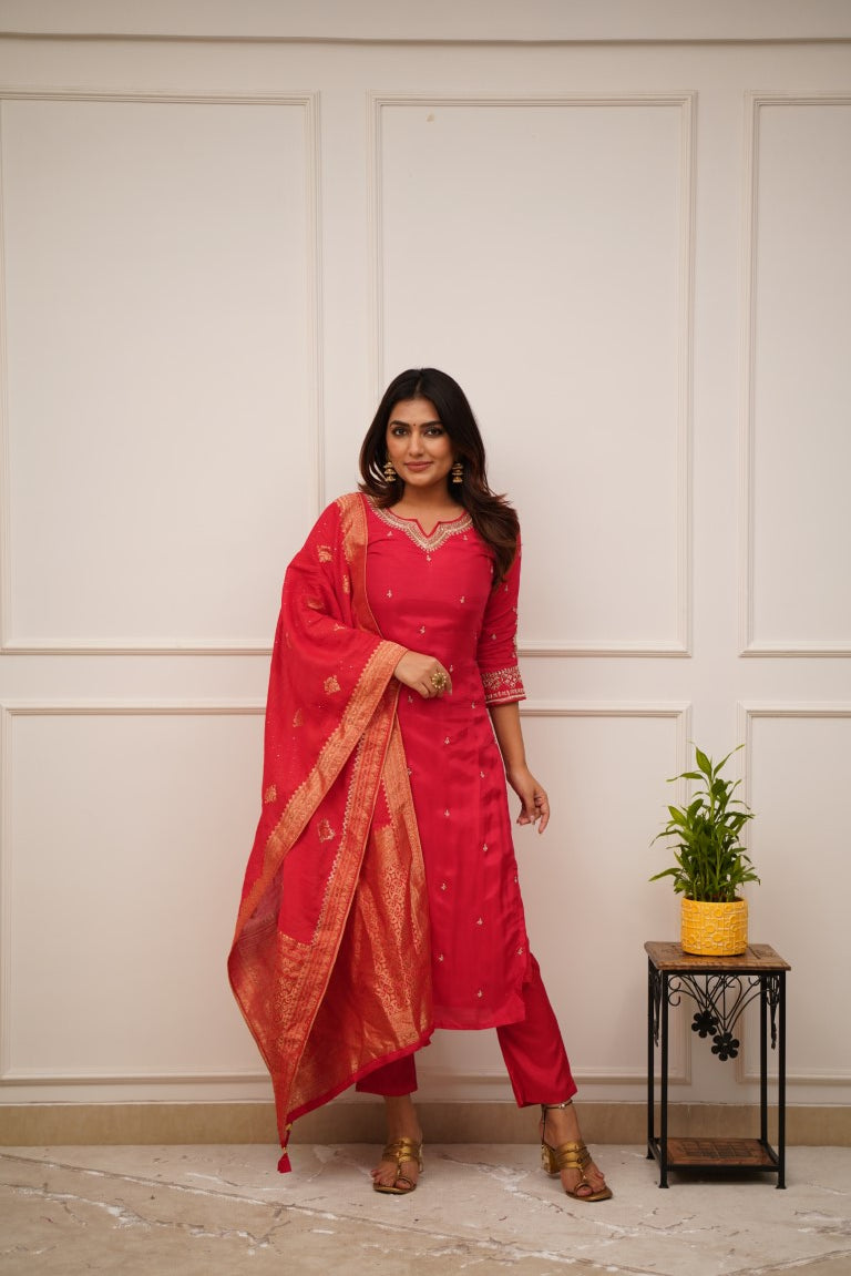 Duppata Pant Set