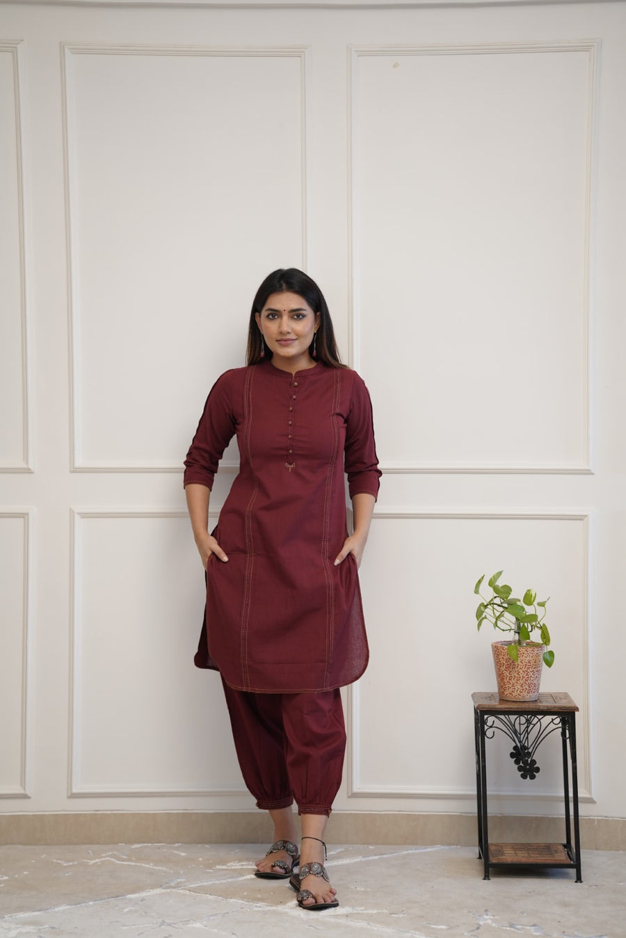 Afghani Kurti Pant set