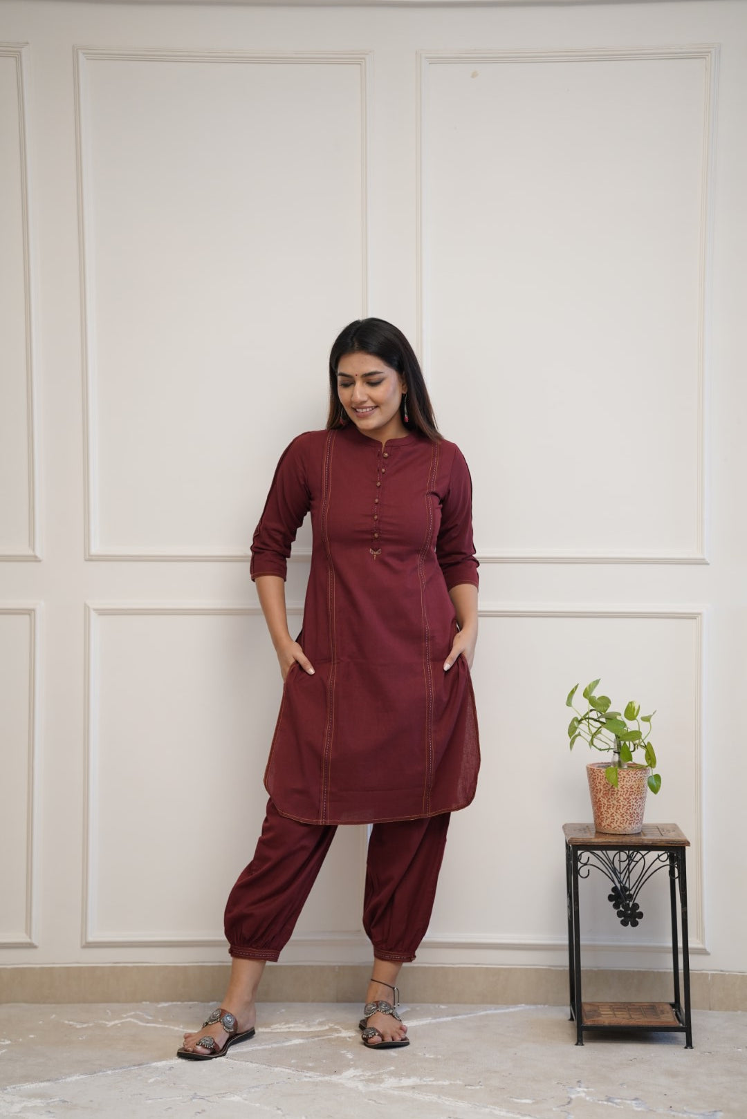 Afghani Kurti Pant set