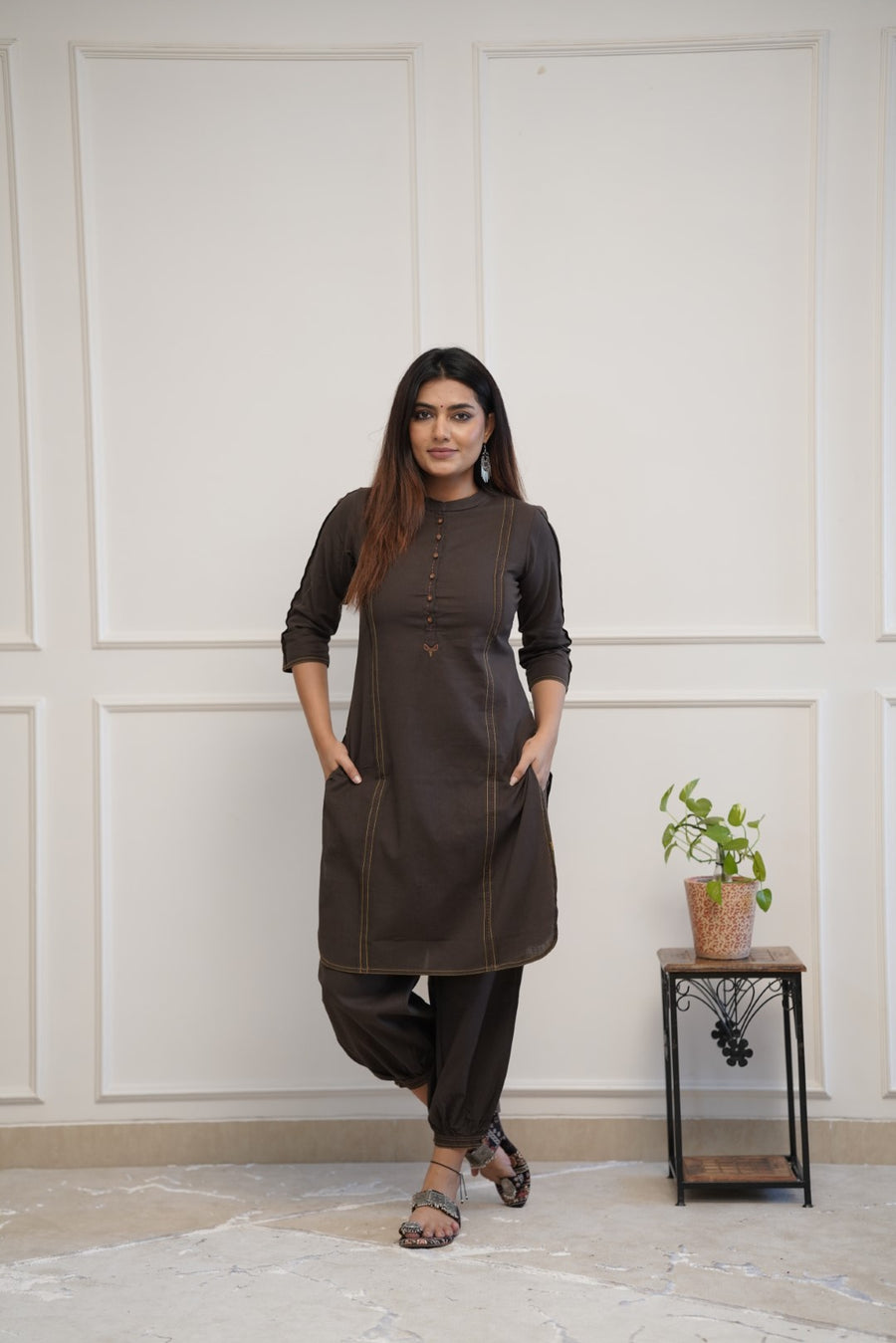 Afghani Kurti Pant set