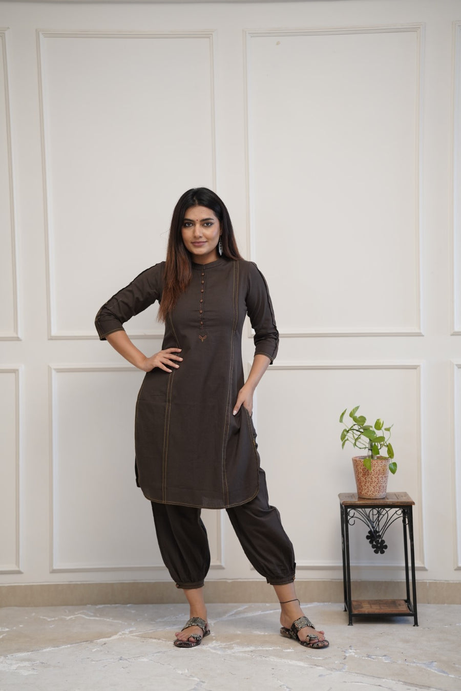 Afghani Kurti Pant set