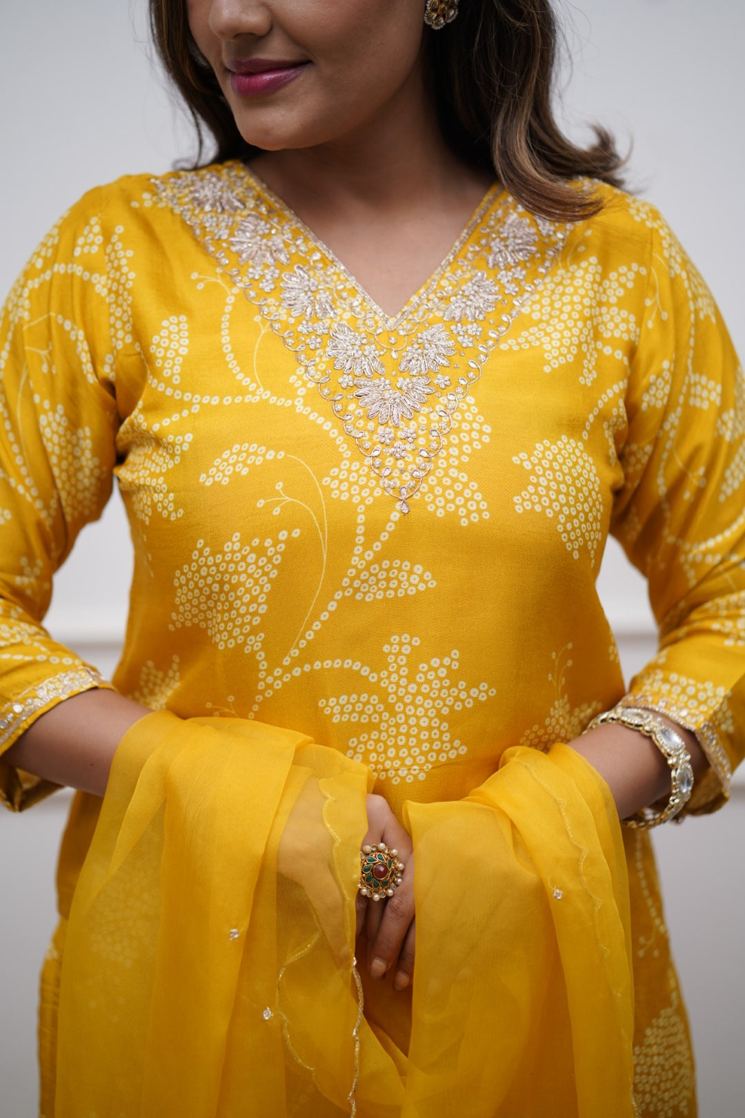Dupatta Pant Set