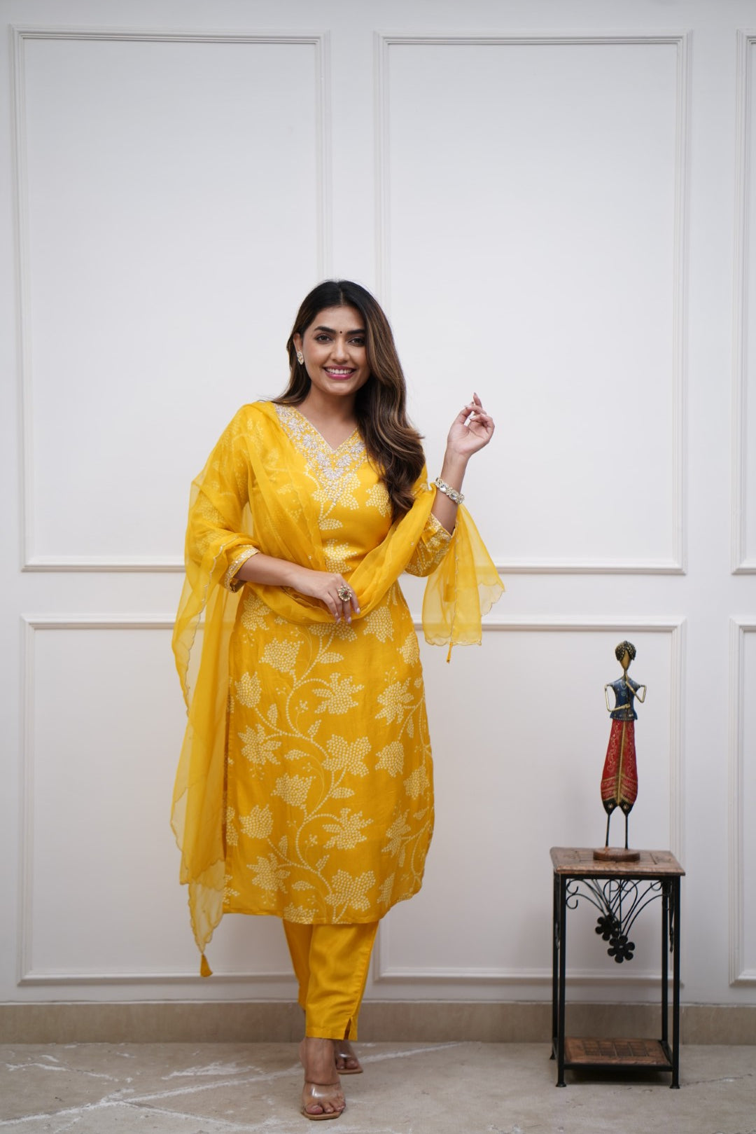 Dupatta Pant Set