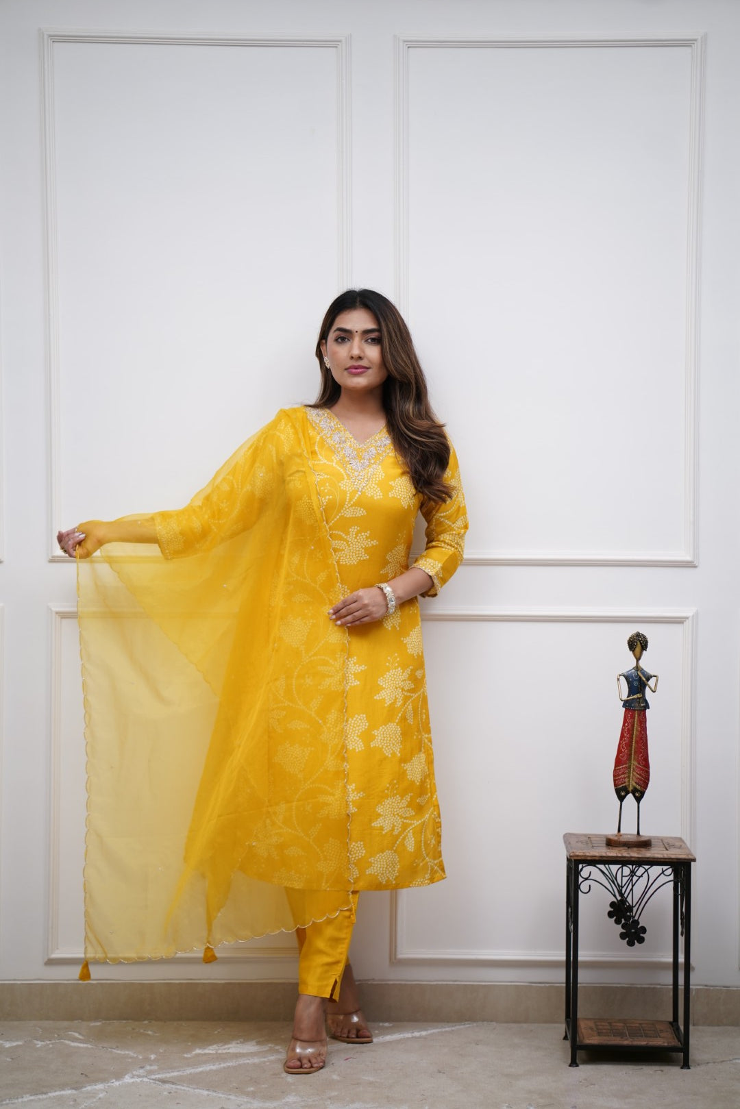 Dupatta Pant Set