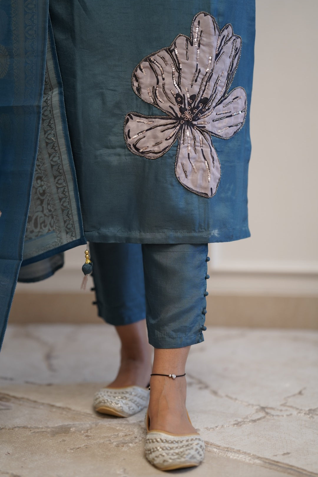 Dupatta Pant Set