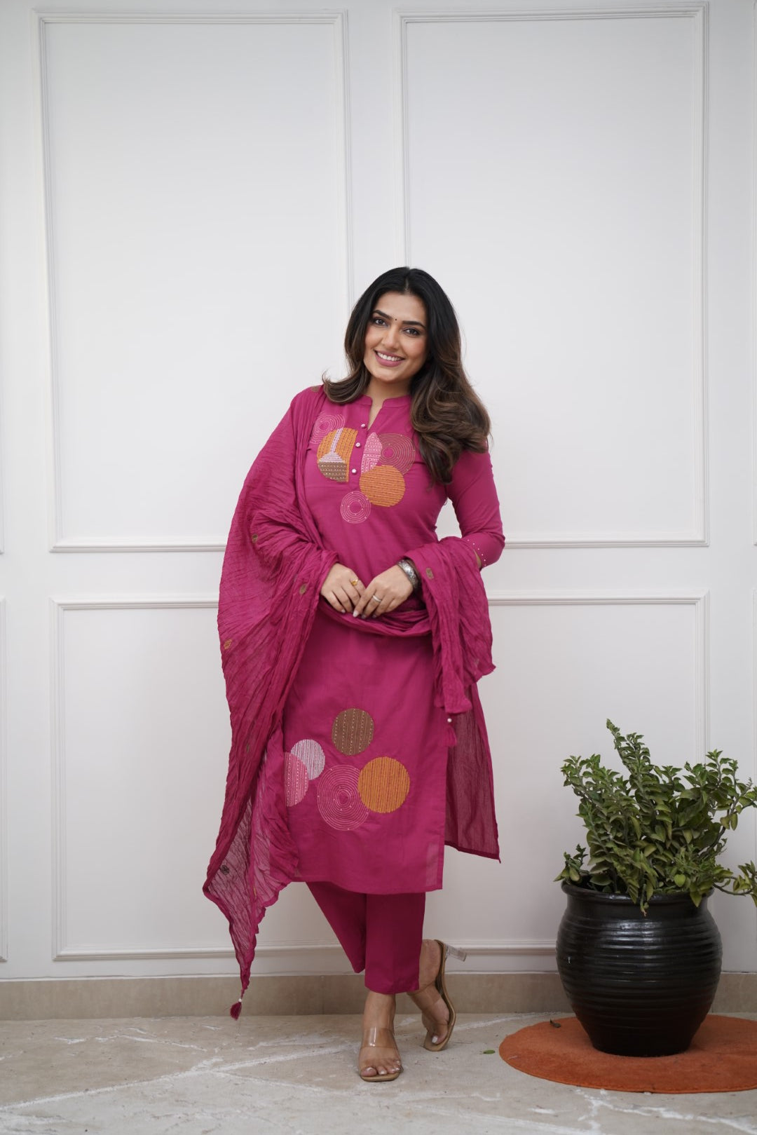 Dupatta Pant Set