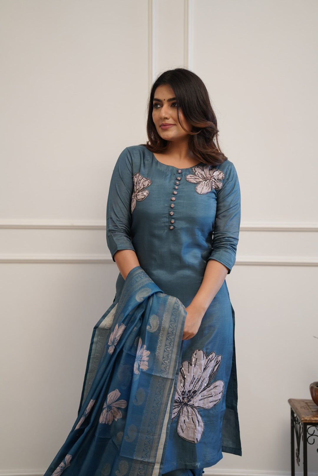 Dupatta Pant Set