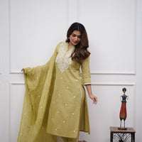 Dupatta Pant Set