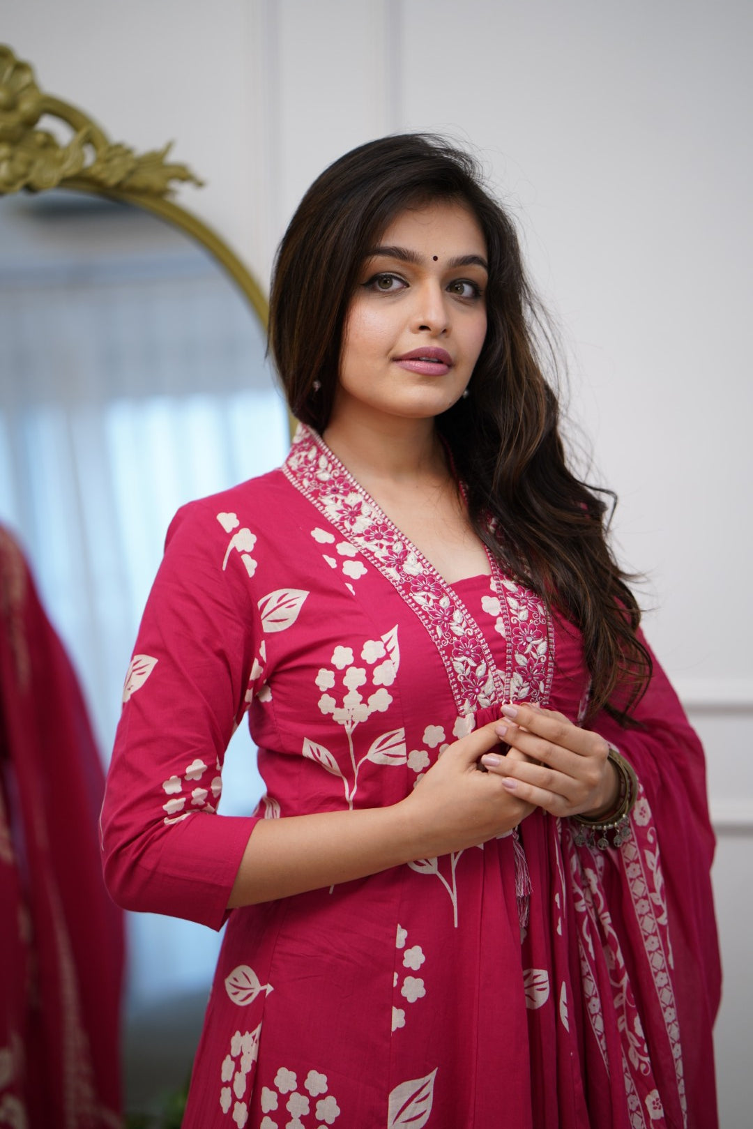 Dupatta Pant Set