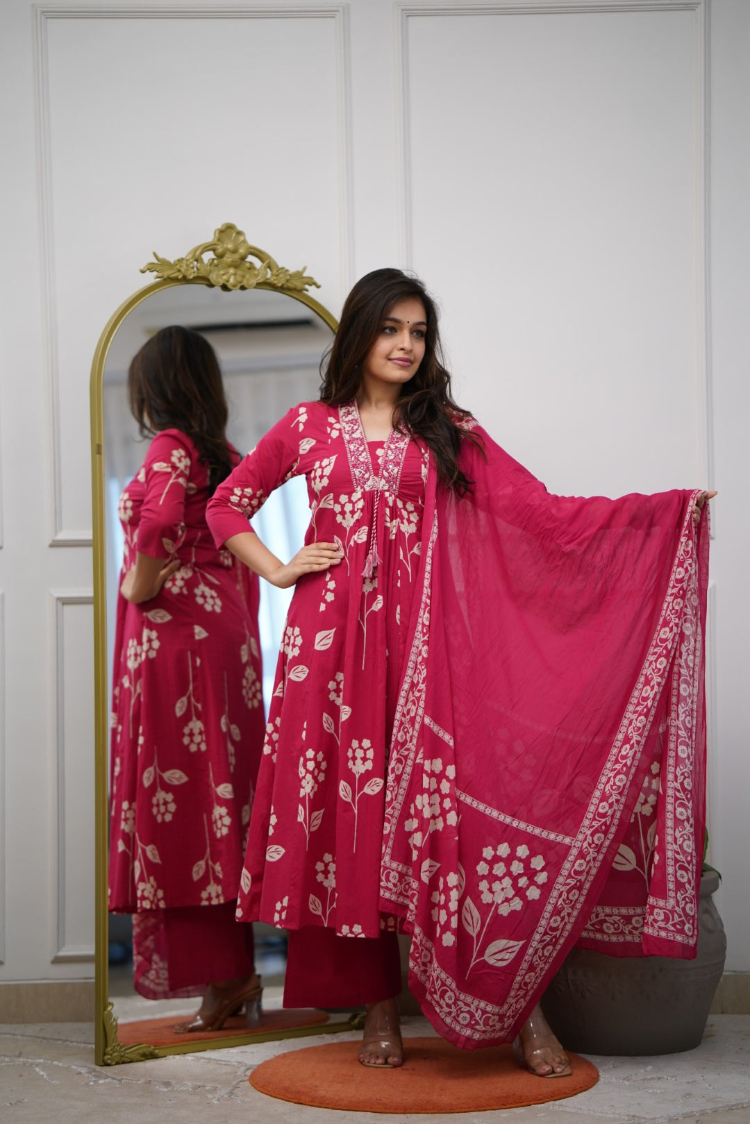 Dupatta Pant Set