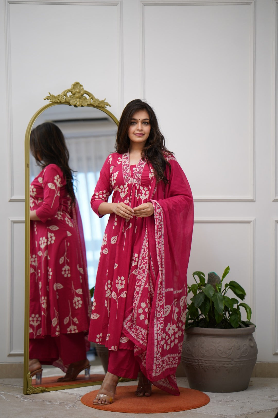Dupatta Pant Set