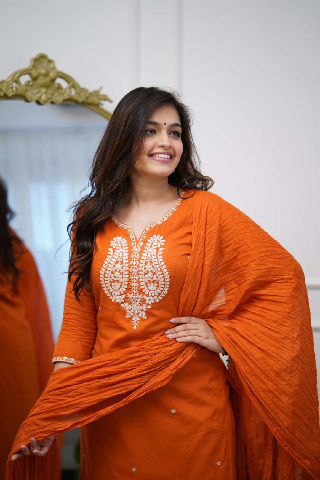 Dupatta Pant Set
