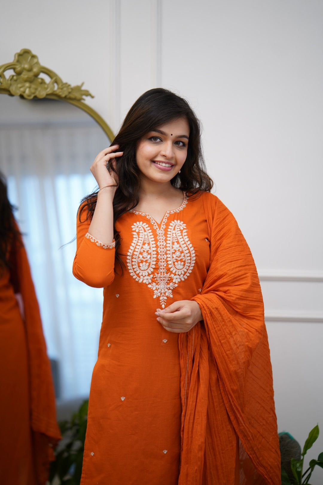 Dupatta Pant Set