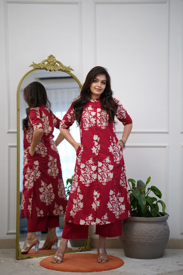 Kurta Plazo Set