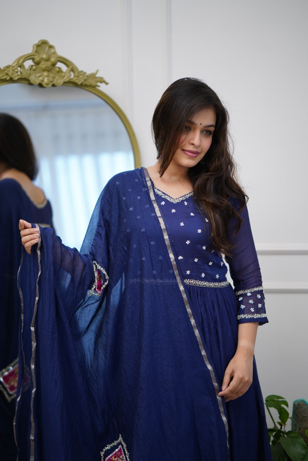Dupatta Pant Set