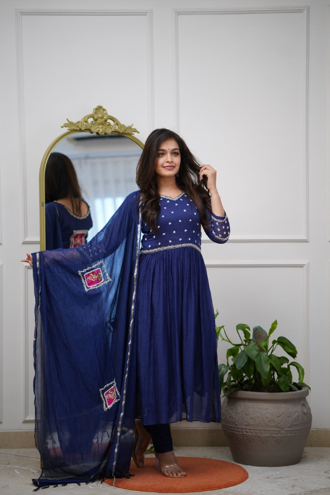 Dupatta Pant Set