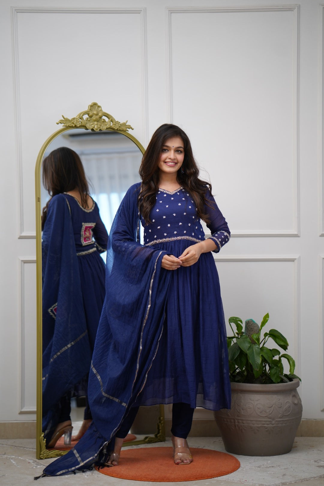Dupatta Pant Set