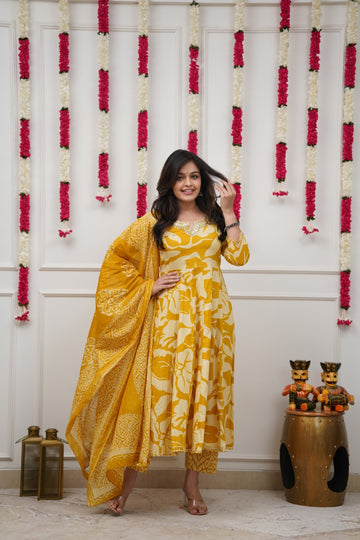 Anarkali Duppata Suit