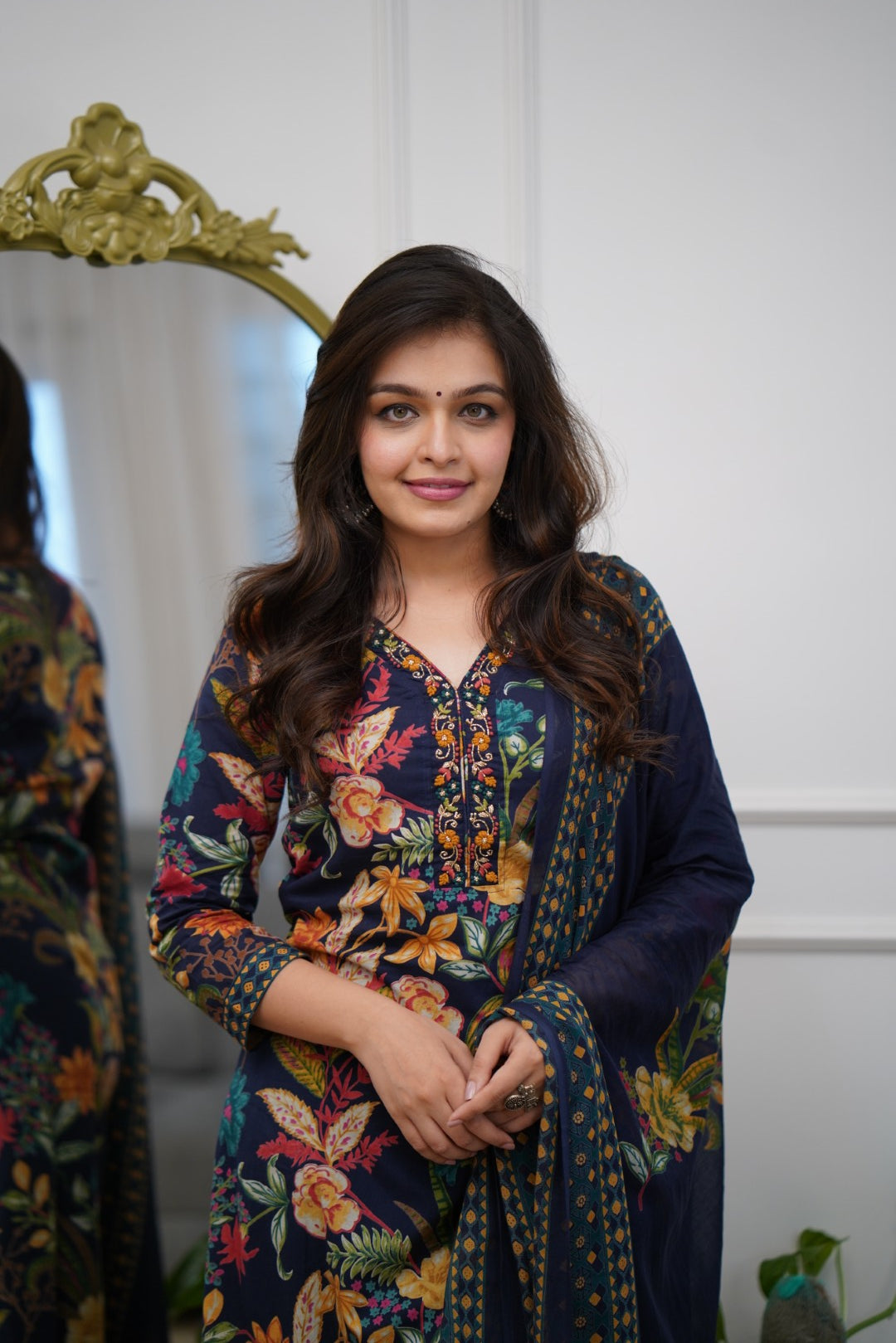 Dupatta Pant Set