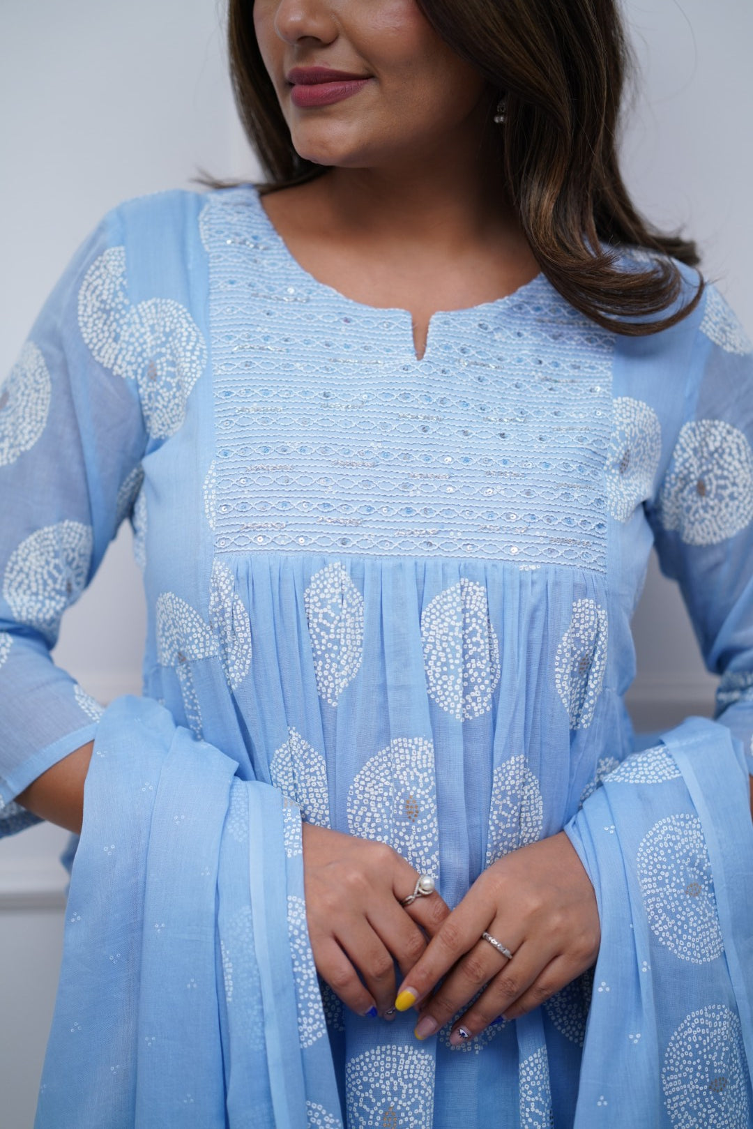 Dupatta Pant Set