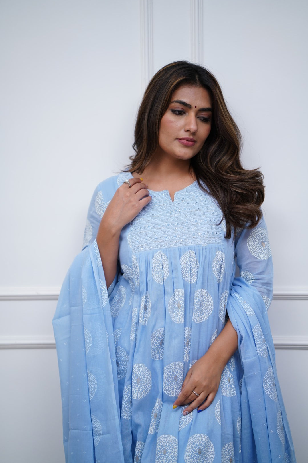 Dupatta Pant Set