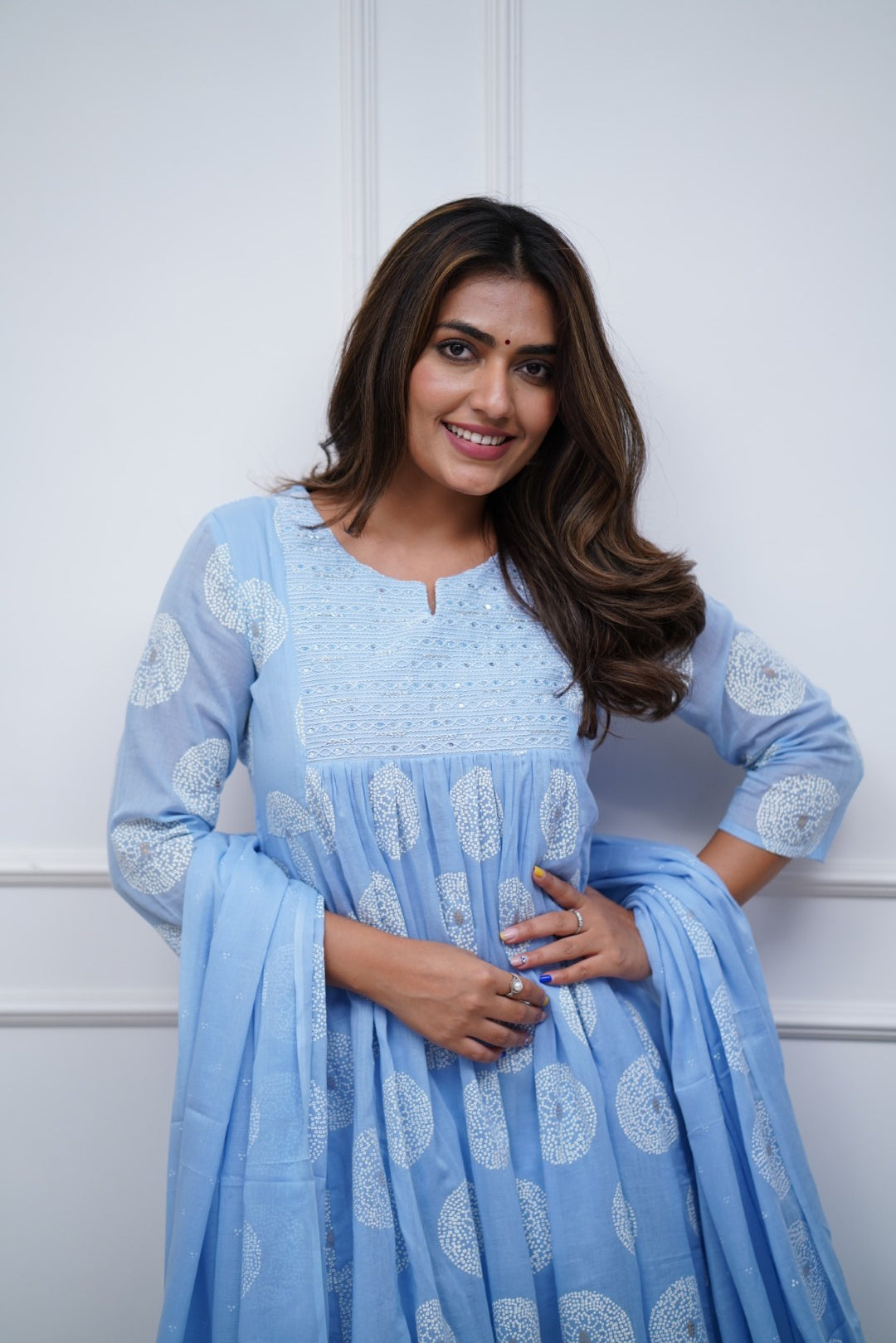 Dupatta Pant Set