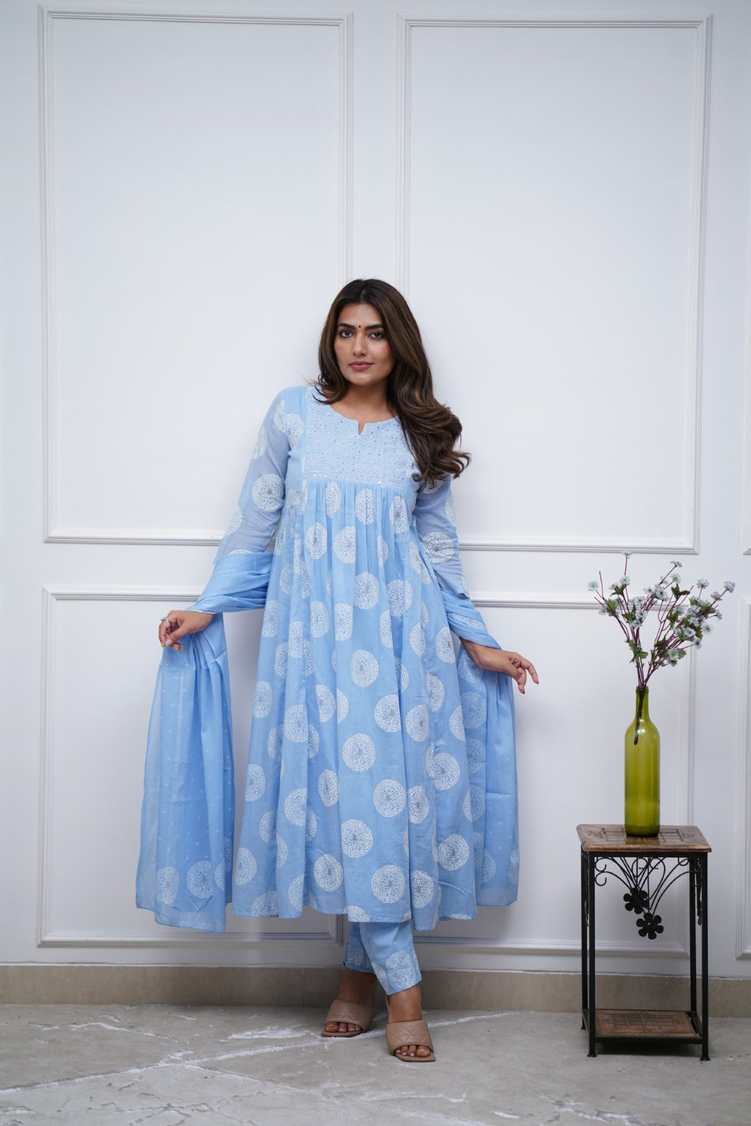 Dupatta Pant Set